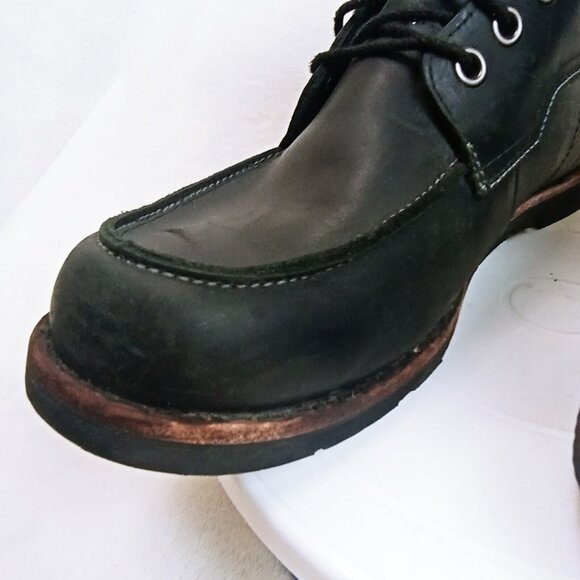 Timberland Premium Leather Waterproof Boot Black Men's Size 10.5 US - Picture 10 of 16